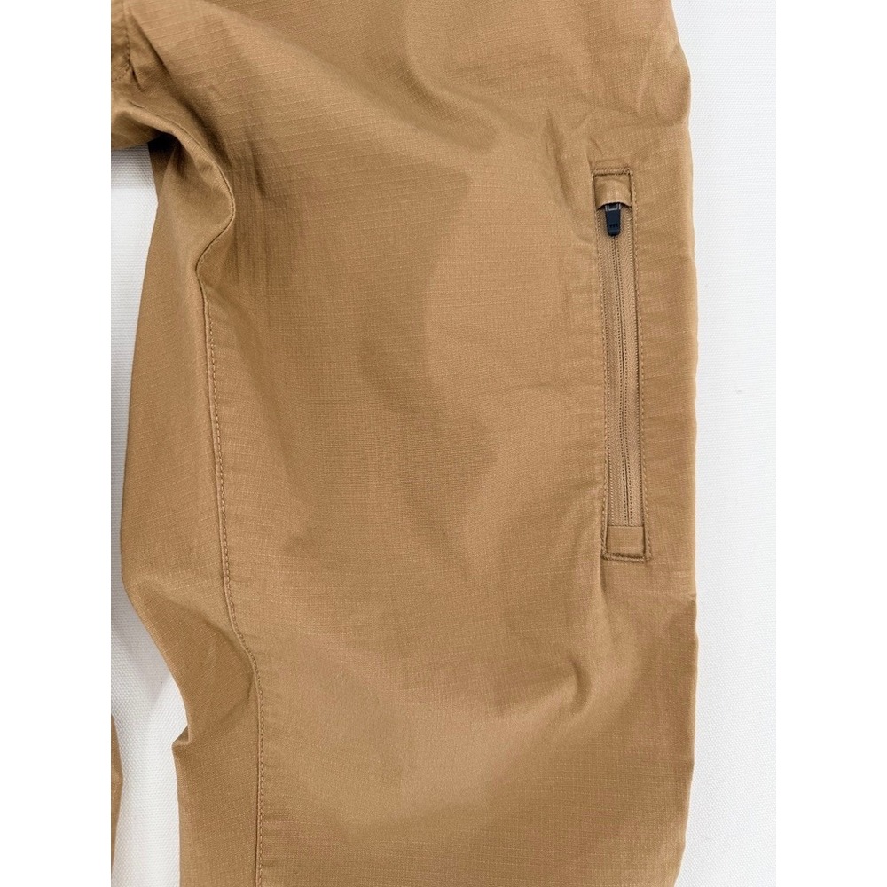 Vuori Ripstop Straight Pants Tan Drawstring Hiking Travel M - Picture 15 of 16